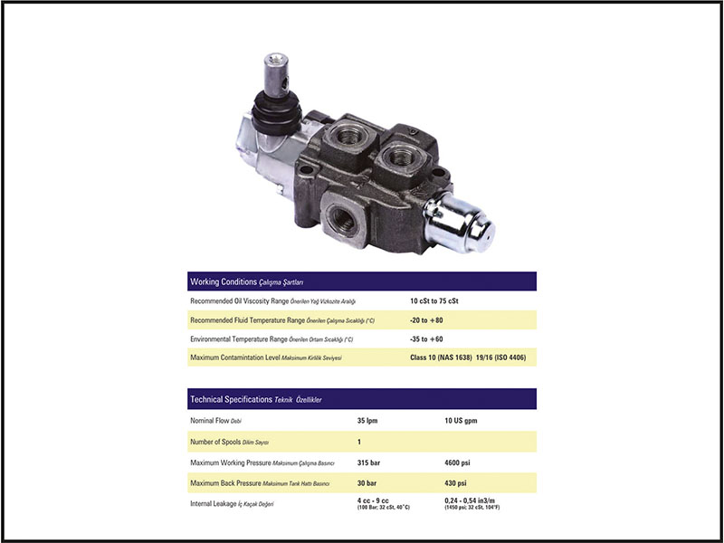 Circulation Valve - ByPass Valve - Anti-Cavitation Valve - Flushing Valve - LS Adapter - AntiShock Valve - Speed Sensor - Suction Fittings - Hydraulic Valve - Valve - Hydraulic Valve for Motors - Hydraulic Valve for Pumps - Power Take Off - PTO - Couplars - Couplings - Monoblock Valve - Sectional Valve